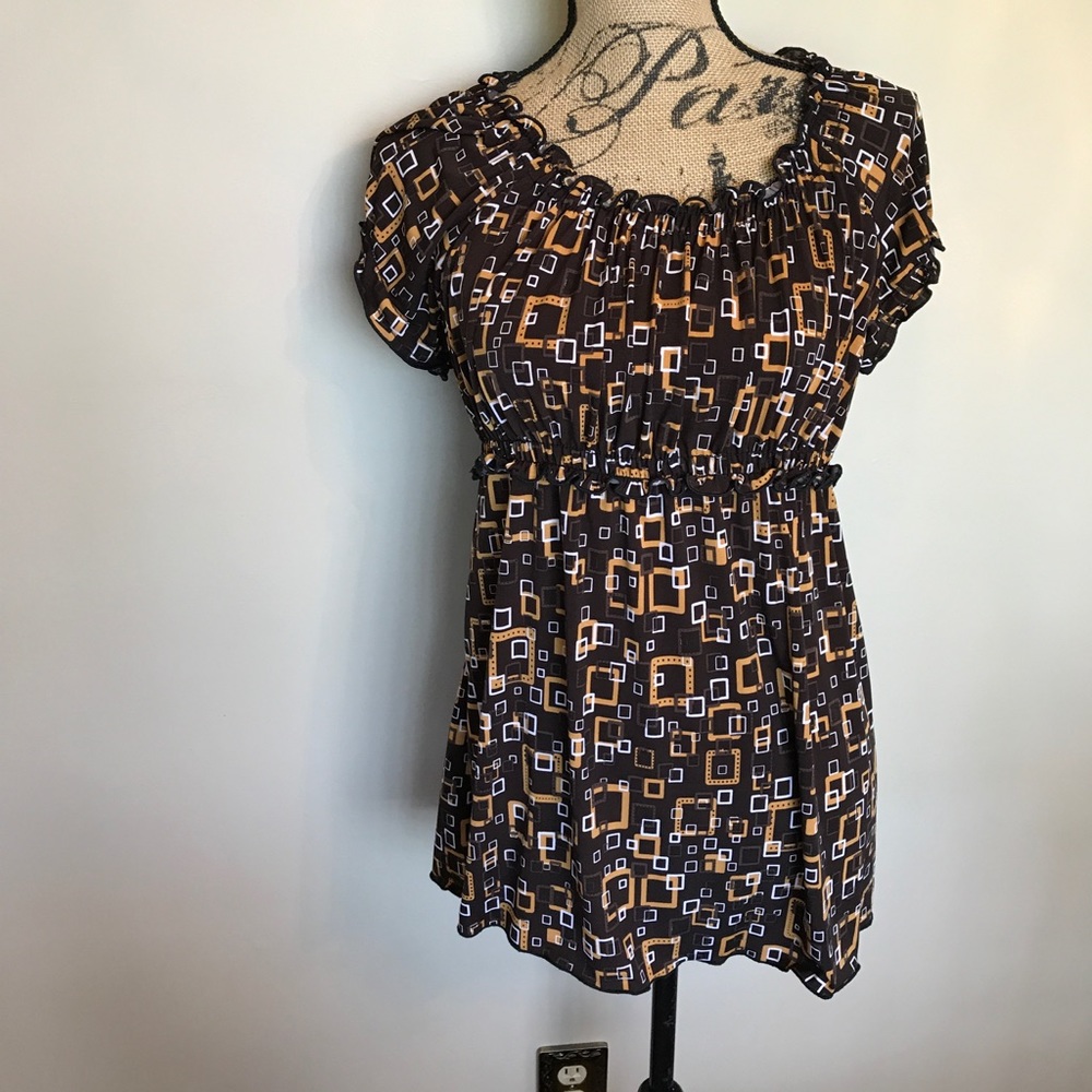 Cocomo fun print comfy top